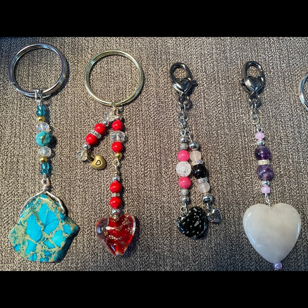 Keychains or purse charms